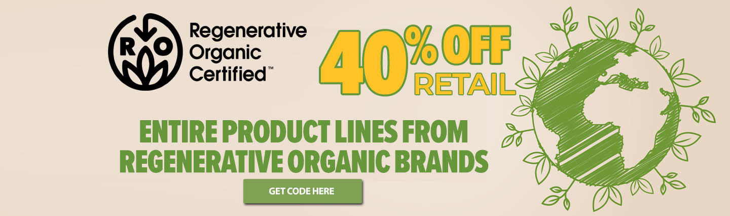 40% Off Regenerative Products