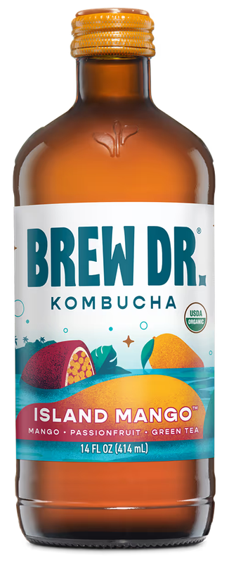 Kombucha Island Mango