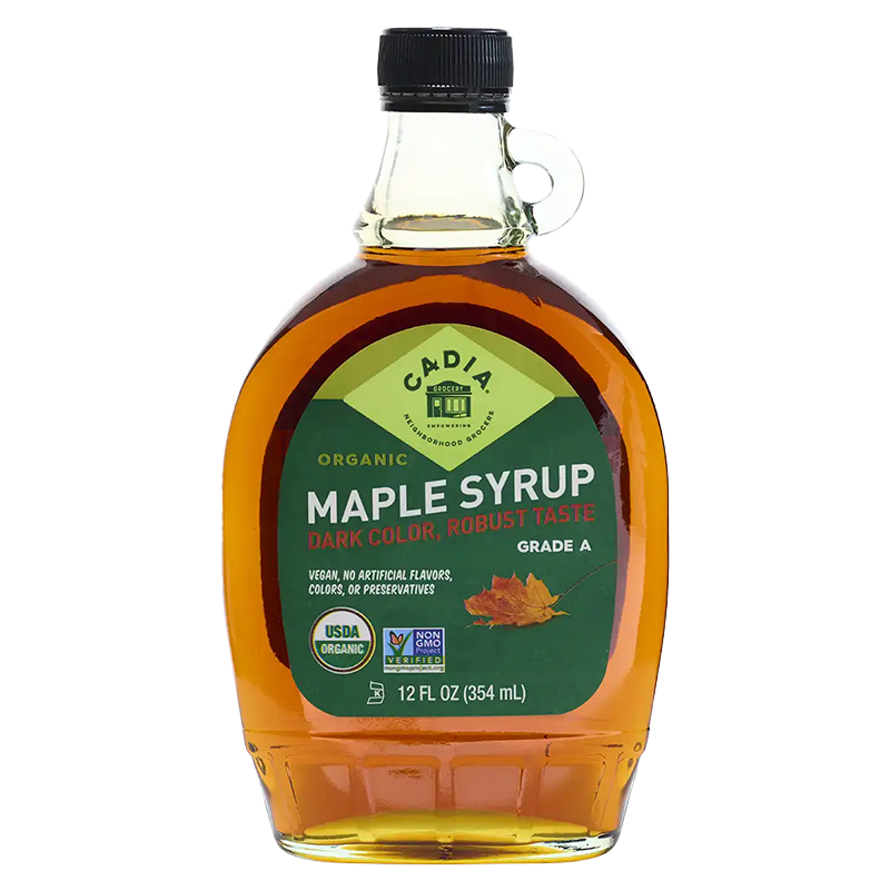 Cadia Maple Syrup Grade A Dark Color Organic-12 fl oz