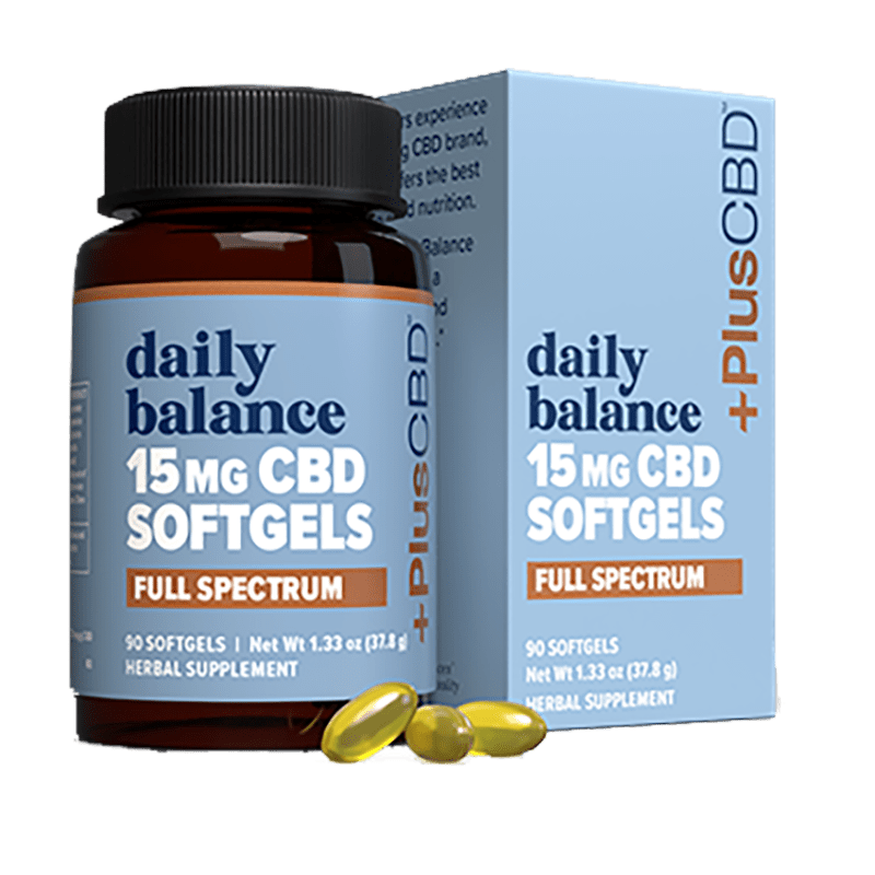 Plus CBD 15mg Gold Extra Strength Formula