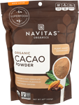 navitas naturals cacao powder organic bag 16 oz