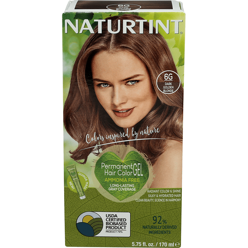 Naturtint 6g Permanent Hair Color Dark Golden Blonde