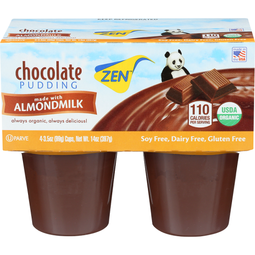 Almond Milk Pudding Organic Chocolate