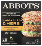 Garlic Herb Veggie Burger