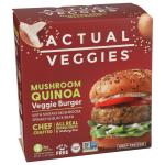 Mushroom Quinoa Veggie Burger