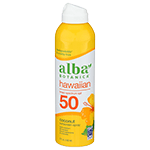Hawaiian Sunscreen Spray SPF 50 Coconut