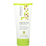 andalou naturals kukui cocoa body butter jar 8 oz