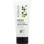 andalou naturals men smooth glide shave cream 6 oz