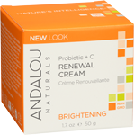 andalou naturals probiotic c renewal cream jar 1.7 fl oz