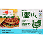 Organic Turkey Burgers