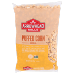 arrowhead mills puffed corn cereal bag 6 oz