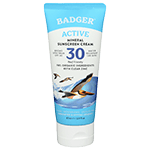 SPF 30 Clear Zinc Sunscreen Cream Unscented