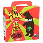 Sour Fruit Rolls Strawberry Lemon