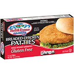 Gluten Free Breaded Chicken Patties