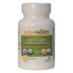 L-Theanine Chewable Natural Lemon Flavor