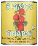 Organic Tomatoes Whole Peeled Basil
