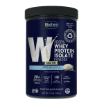 biochem sports 100 whey isolate protein sugar free vanilla 11.8 oz