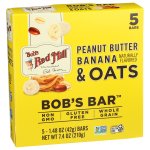Bob's Bar Peanut Butter Banana & Oats