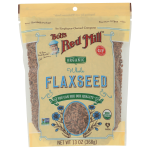 bob's red mill organic whole flaxseed 13 oz