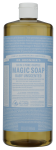 dr bronners soap liquid baby mild 32 oz