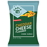 Cheese Curls Cheddar Baked