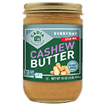 cadia creamy cashew butter 16 oz
