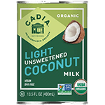 Light Coconut Milk Organic Unsweetened