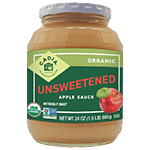 cadia organic unsweetened apple suace 24 oz