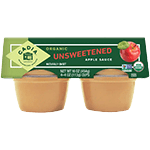 cadia organic unsweetened apple sauce 24 oz 12