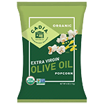 Popcorn with a touch of Extra Virgin Olive Oil Organic