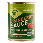 Whole Cranberries Sauce Organic