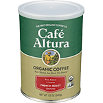 Fair Trade Ground Dark Roast Coffee Organic French Roast