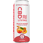 Peach Honey CBD Sparkling Water