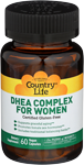 Country Life DHEA Complex for Women 60 Vcaps 25 mg
