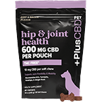 +Plus CBD Pet Hip & Joint Health Soft Chew