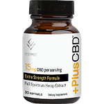 Plus CBD Gold 15 mg Extra Strength Formula