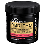 Plus CBD Reserve Sour Watermelon 25 mg CBD 2.5 mg THC