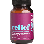 +Plus CBD Relief Healthy Inflammatory Response 30mg CBD with PEA