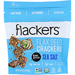 Flackers Flax Seed Crackers Sea Salt