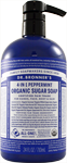 Dr. Bronner's Shikaki Soap Spearmint Peppermint 24 oz