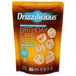 Mini Birthday Cake Rice Cakes