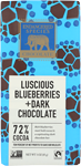 Dark Chocolate with Blueberries 72% Cocoa