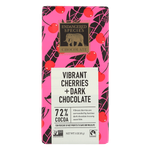 Dark Chocolate with Cherries 72% Cocoa