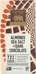 Dark Chocolate with Sea Salt & Almonds 72% Cocoa