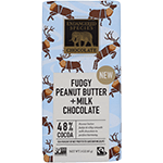 Fudgy Peanut Butter + Milk Chocolate 48% Cocoa