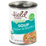 Organic Chicken and Wild Rice Soup