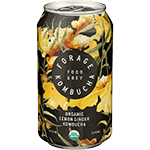 Organic Lemon Ginger Kombucha