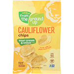 Cauliflower Potato Chips Sour Cream & Onion