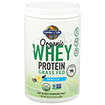 Garden of Life Organic Grass-Fed Whey Protein Powder 13.37 oz