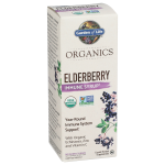 garden of life mykind organics eldeberry immune syrup 6.6 oz